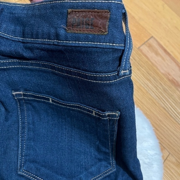 Paige Size 26  hoxton ankle jeans denim skinny dark wash - Picture 7 of 15